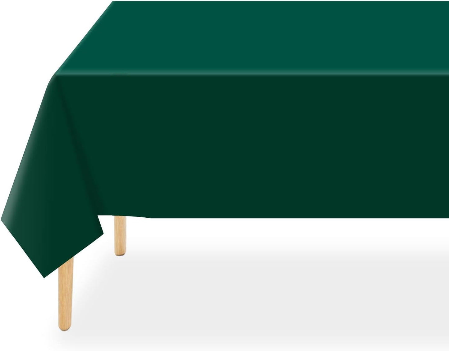 Plastic Table Cover Disposable waterproof , 54 x 108 Inch Tablecloths