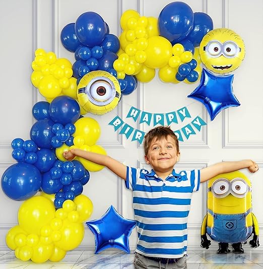 Minion Theme Birthday Decoration Kit –Set of 68 Pcs