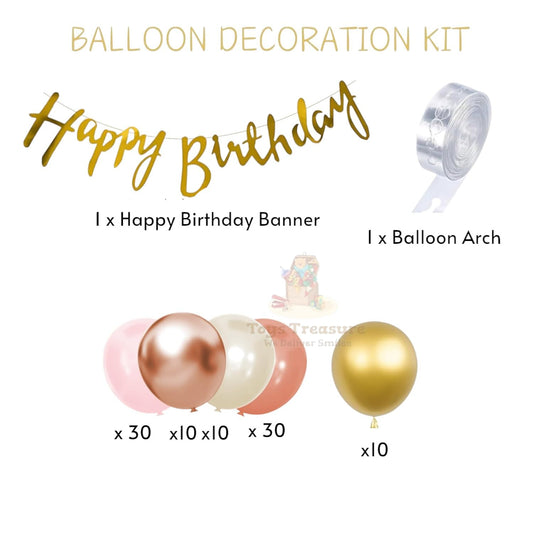 Happy Birthday Decoration Items 92Pcs Birthday Decoration Kit