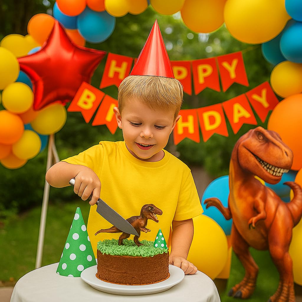 Happy Birthday Decoration Items For Boys- 60 Pcs Combo