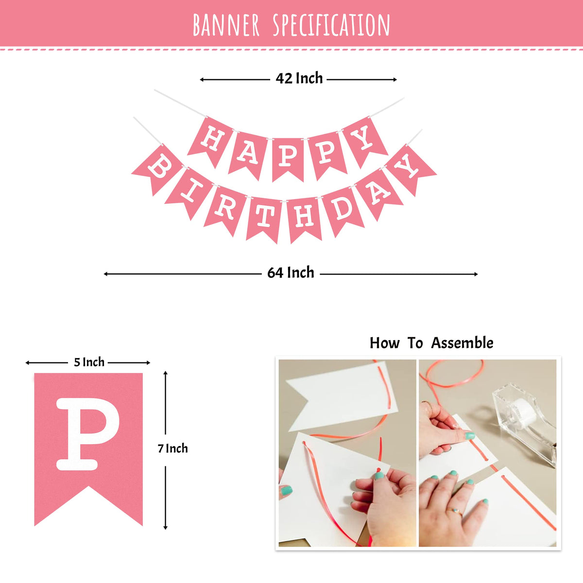 Barbie Theme Birthday Decoration Kit for Girls