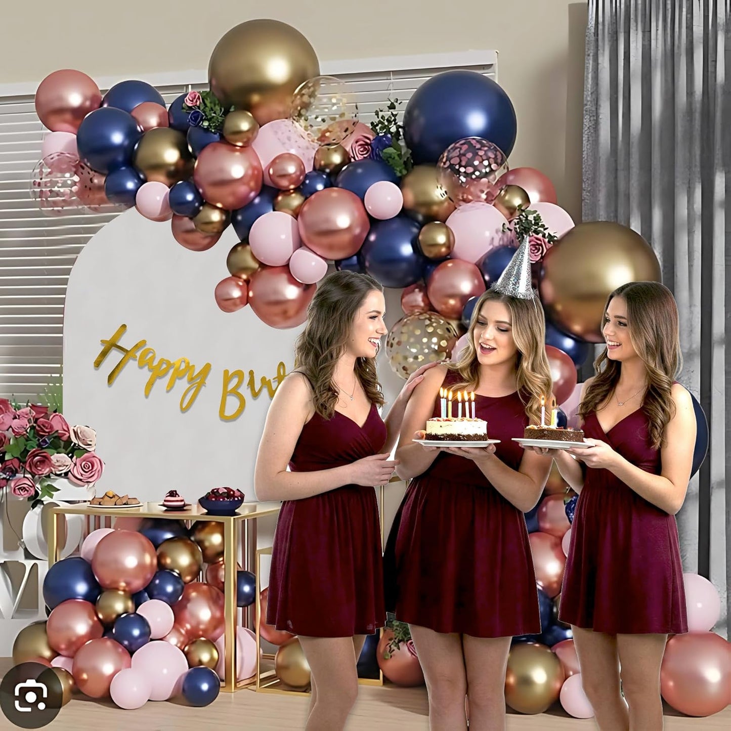 Happy Birthday Decoration Kit For Kids & Adults - 53 Pcs Combo