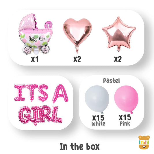New Born Baby Theme Set Of 43 Pcs Welcome Home Decoration Kit