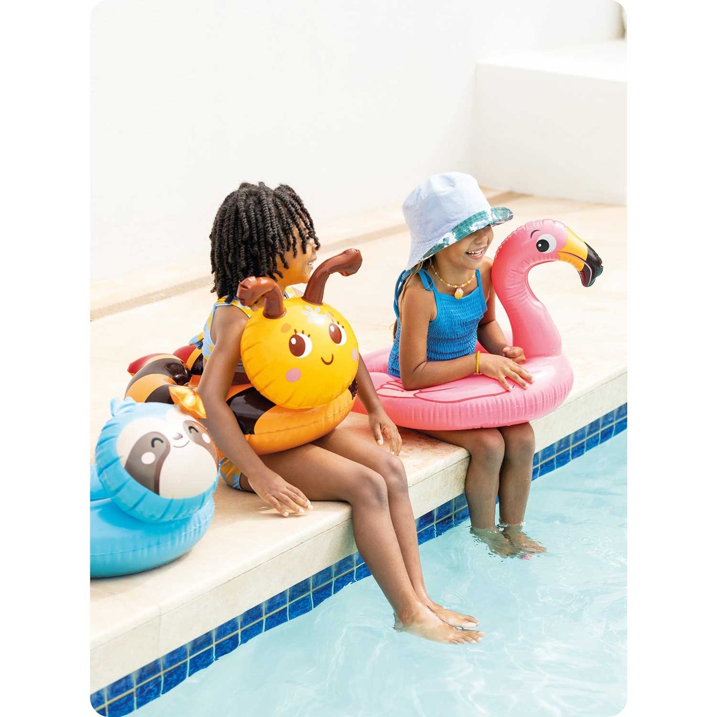Animal Split Swim Ring 30 inches x 21.5 inches