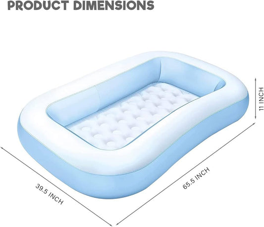 5.5 feet Inflatable Rectangular big Baby Bath Tub