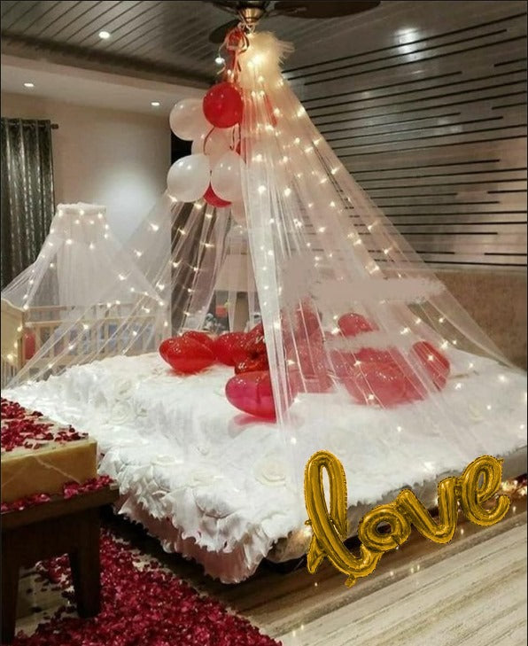 Romantic anniversary or valentine's cabana Theme 30 pcs pack