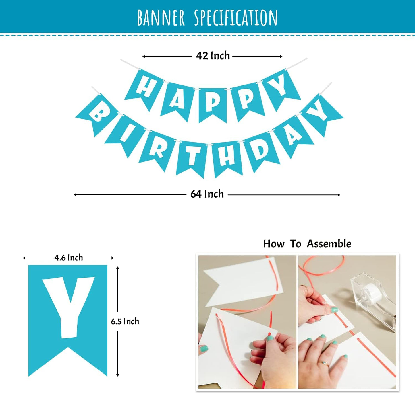 Star & Moon theme Birthday decoration Kit