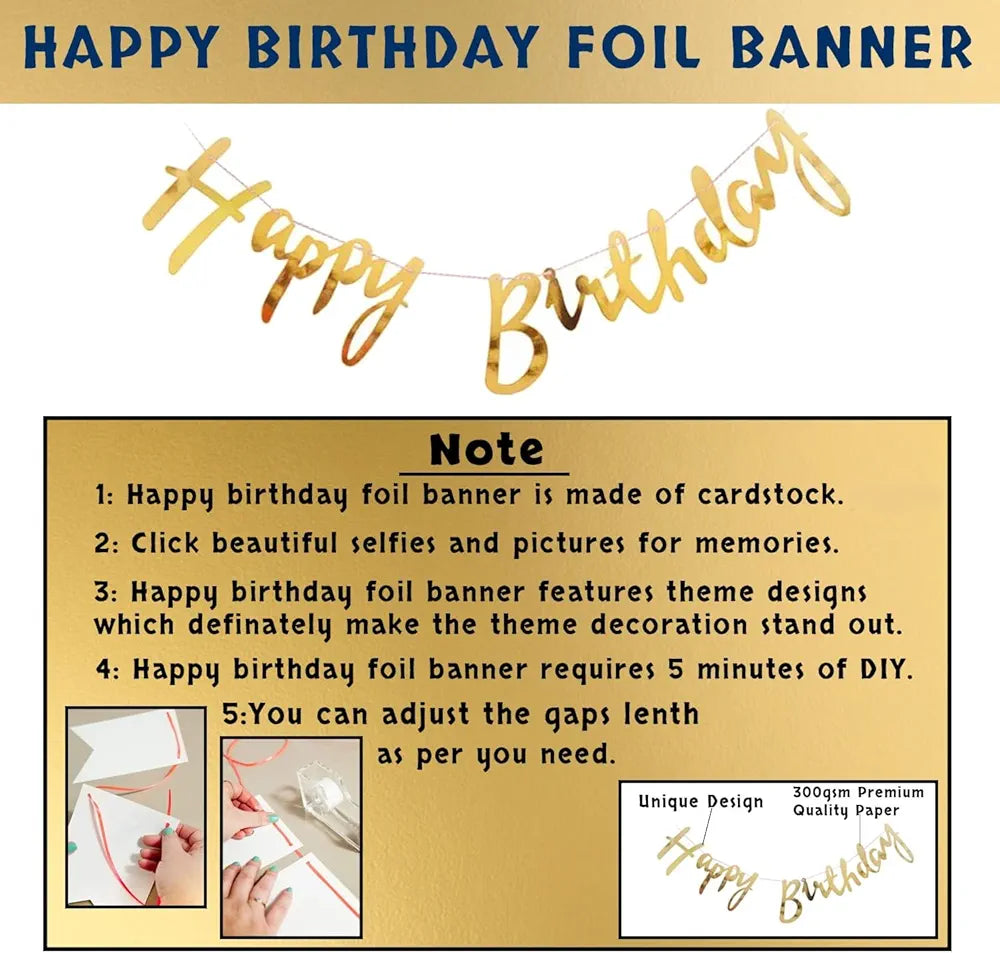 Baby birthday Theme 76 pcs kit
