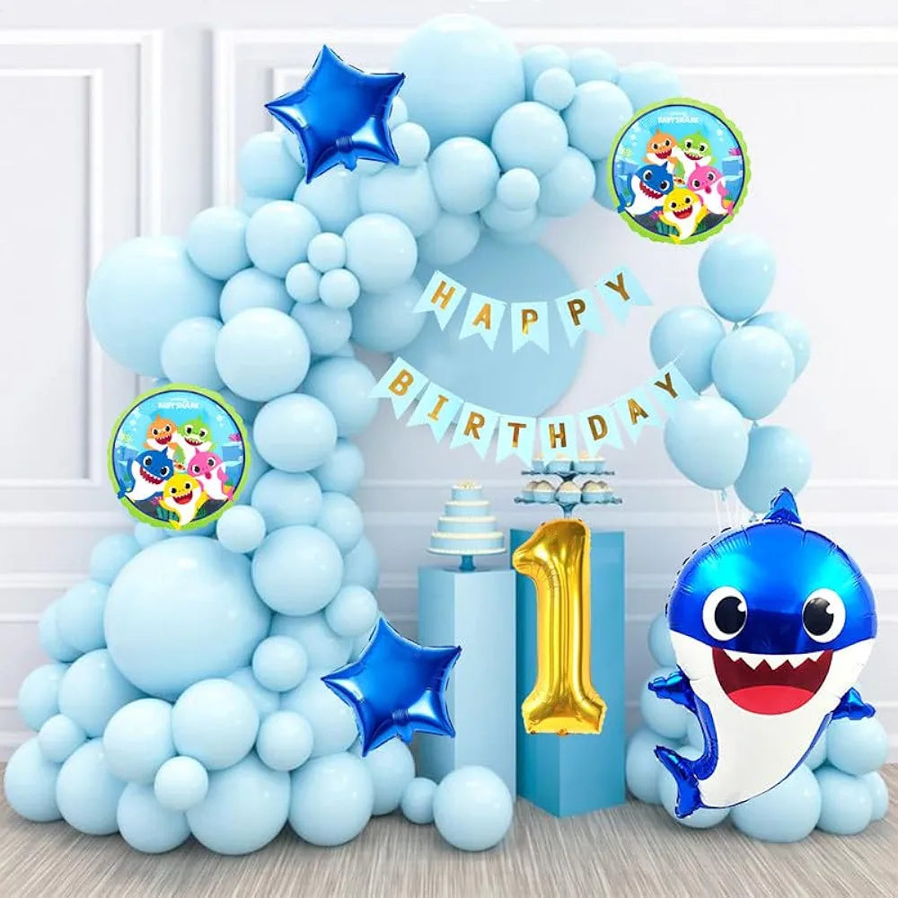 Baby Shark Theme 109\110 pcs pack set with pump