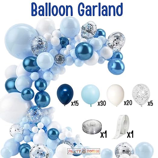 Frozen Princess theme balloon decoration combo (78 pcs)