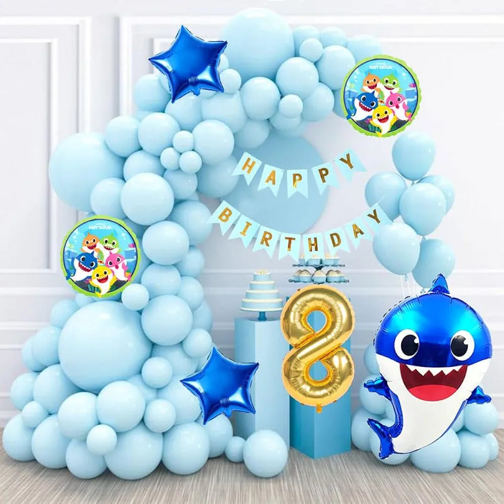 Baby Shark Theme 109\110 pcs pack set with pump