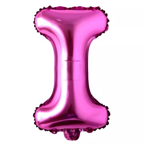 Customized alphabet foil balloons in Pink color