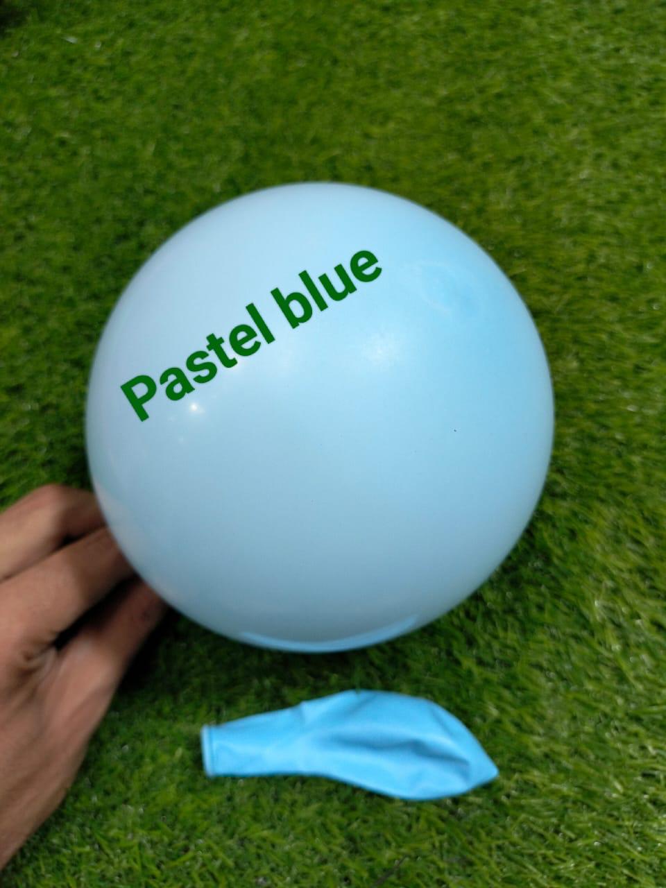 Pastel Latex Balloons 10 Inches (Pack of 50) Multi and single color