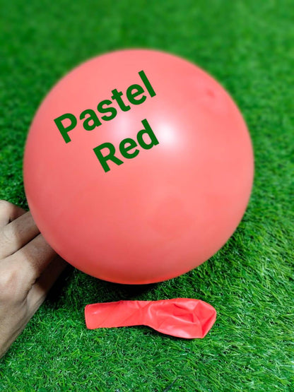 Pastel Latex Balloons 10 Inches (Pack of 50) Multi and single color