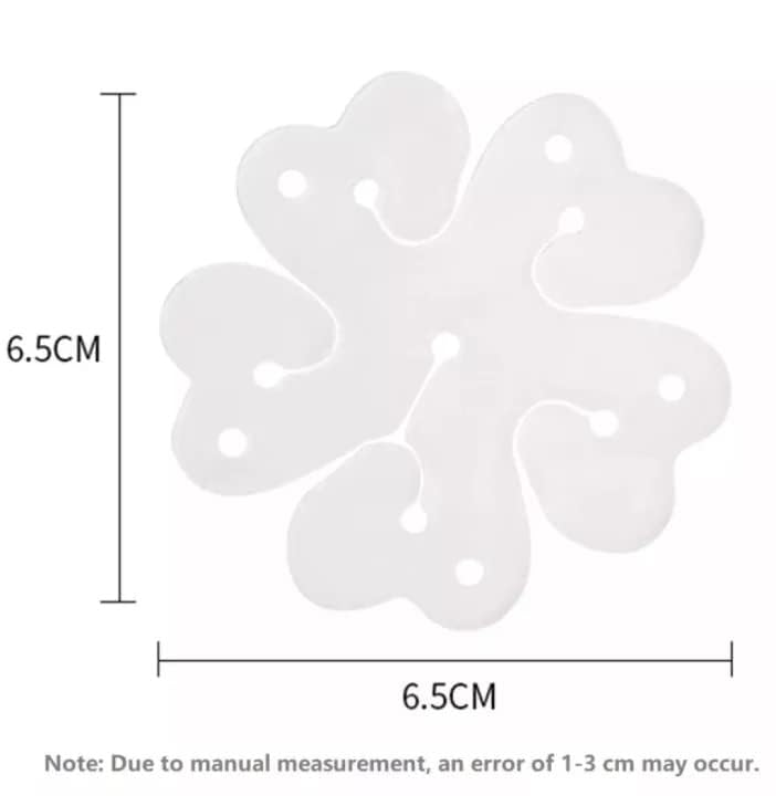 Reusable Portable Flower Shape Balloon Clips Holder for Event Decorations