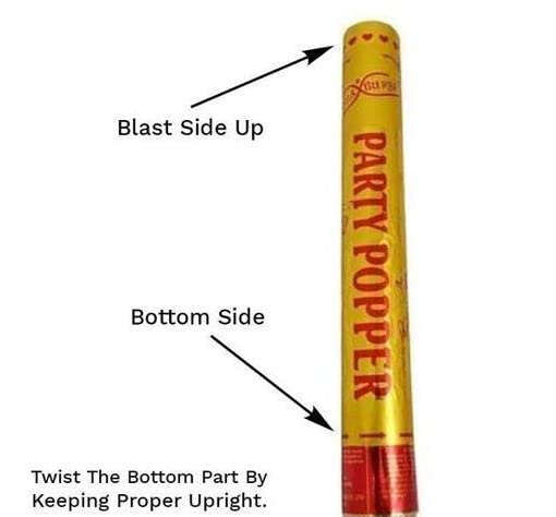 Party Popper Confetti Cannon for Celebrations Peck of 2