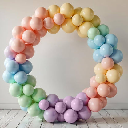 Pastel Latex Balloons 10 Inches (Pack of 50) Multi and single color