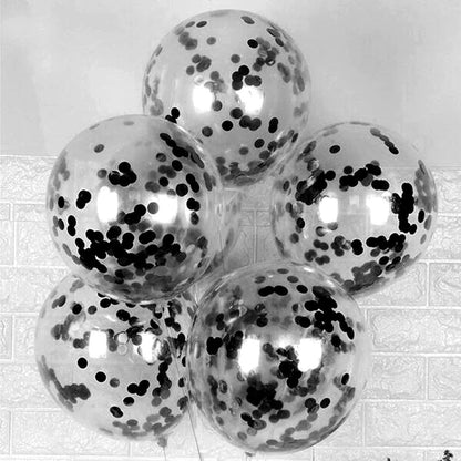 (Pack Of 20) Transparent Balloons Anniversary, Birthday, Baby Shower, Valentine Day Party Decoration