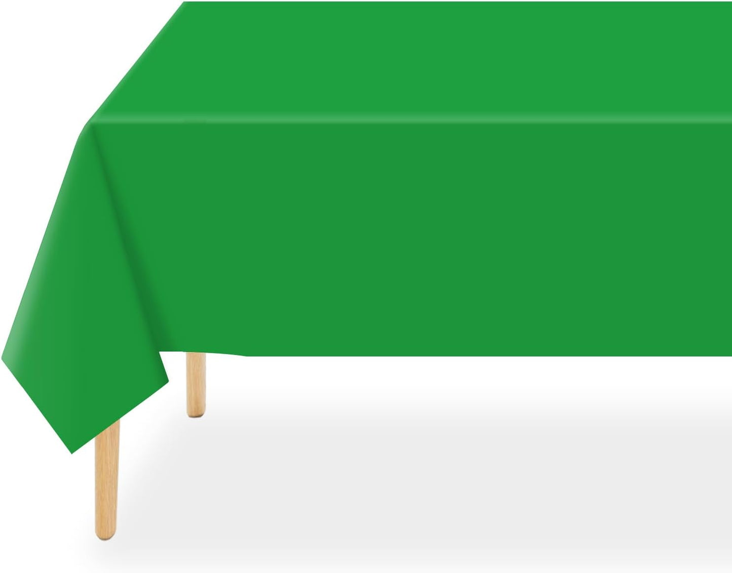 Plastic Table Cover Disposable waterproof , 54 x 108 Inch Tablecloths