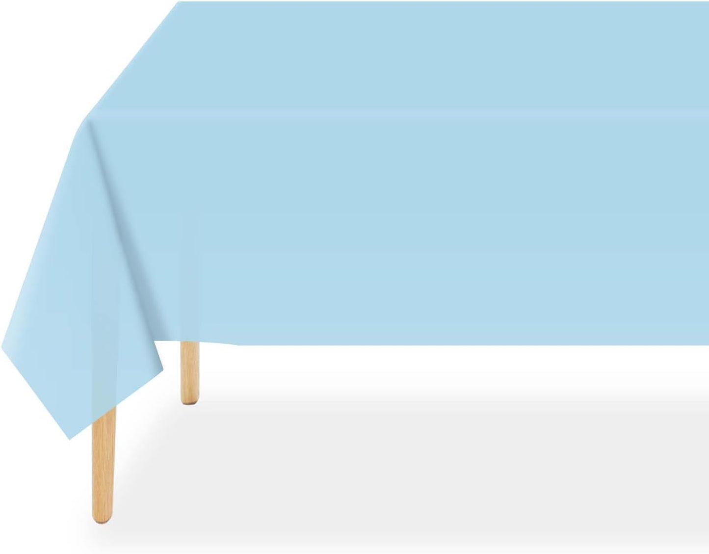 Plastic Table Cover Disposable waterproof , 54 x 108 Inch Tablecloths