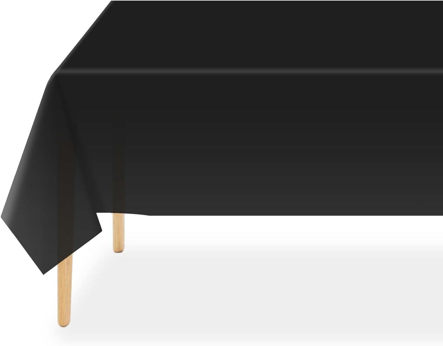 Plastic Table Cover Disposable waterproof , 54 x 108 Inch Tablecloths