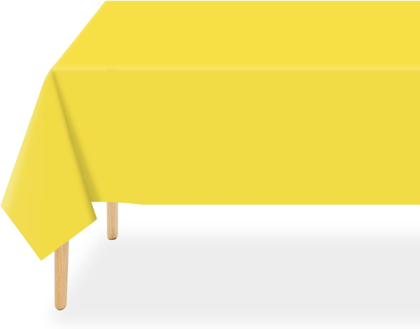 Plastic Table Cover Disposable waterproof , 54 x 108 Inch Tablecloths