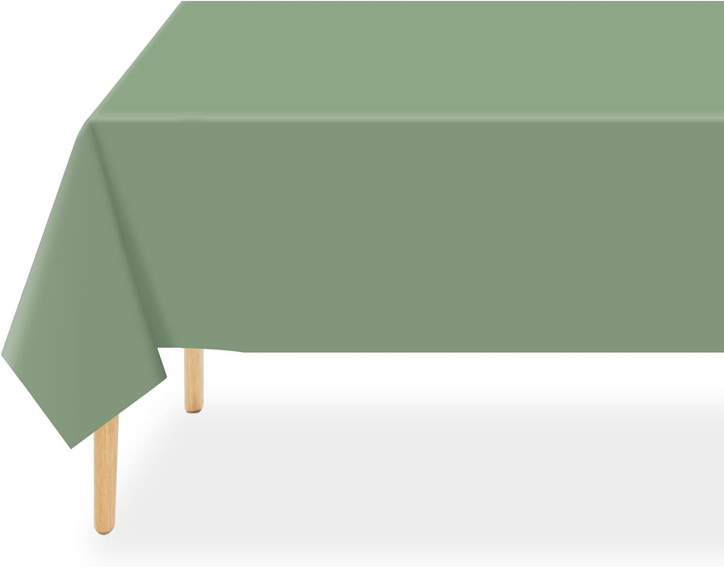 Plastic Table Cover Disposable waterproof , 54 x 108 Inch Tablecloths