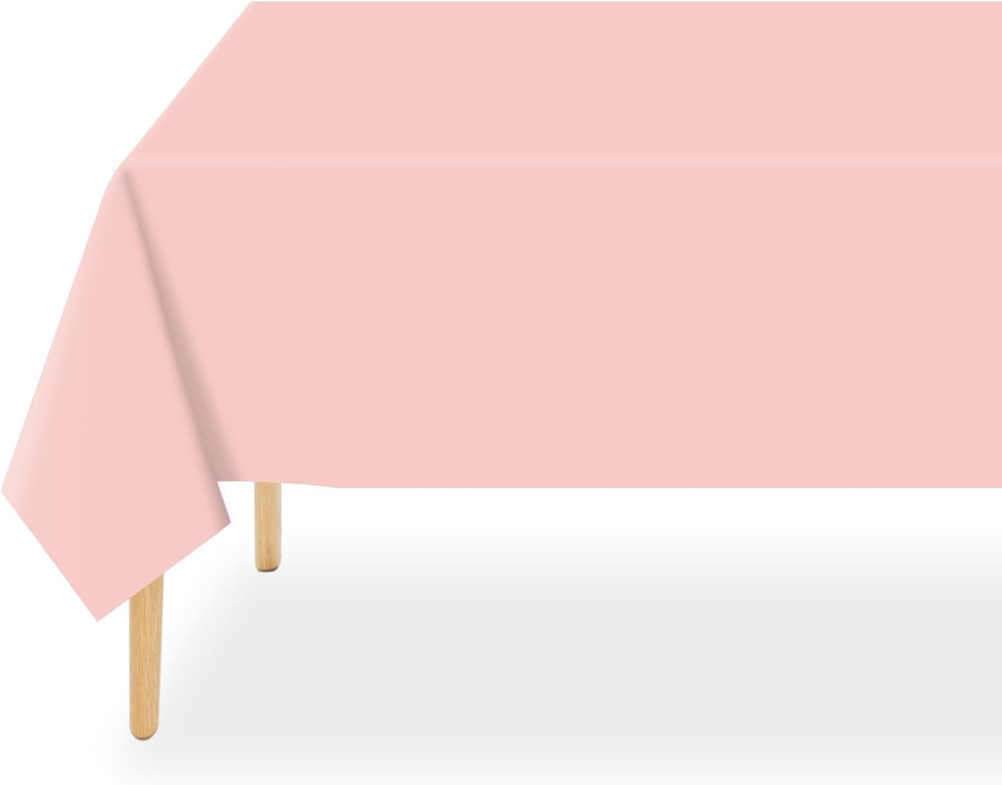 Plastic Table Cover Disposable waterproof , 54 x 108 Inch Tablecloths