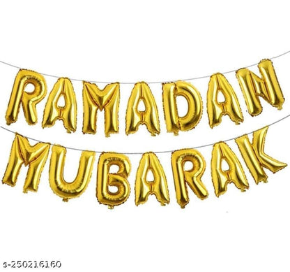 Ramadan Mubarak Celebration Theme - Set of 66 Pieces