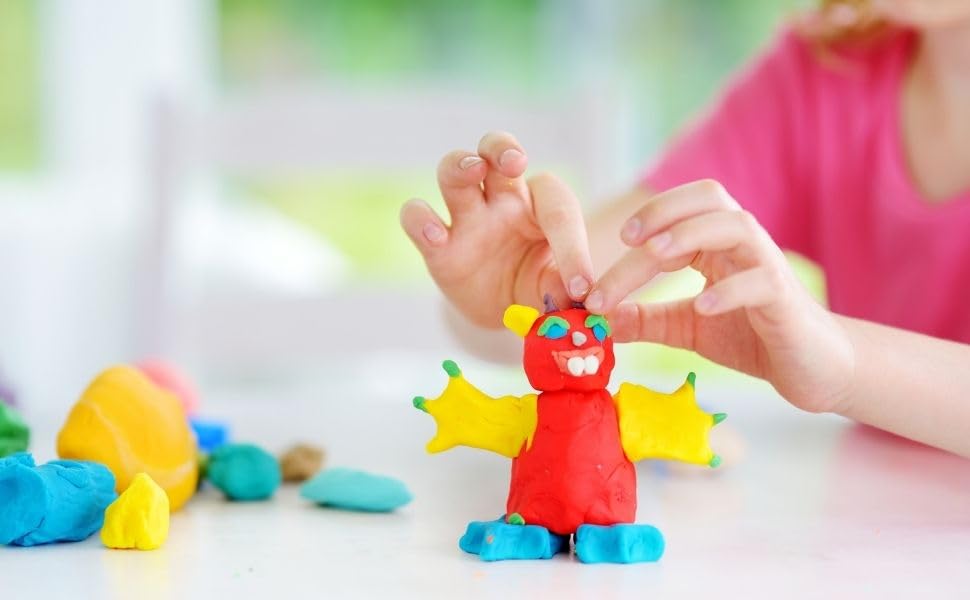 Colorful Clay Dough Set for Kids – 12 Colors with different Colors