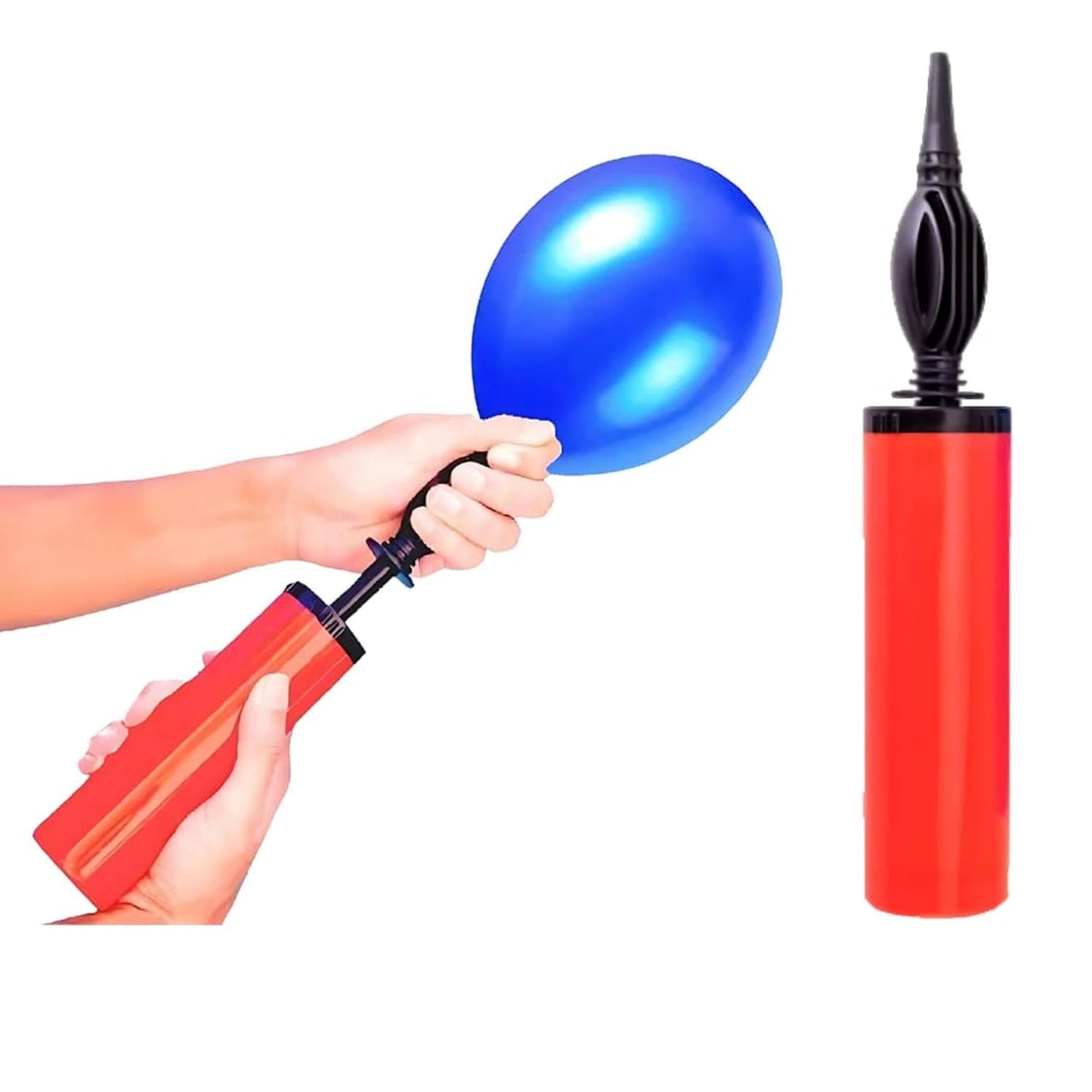 Balloon Pump Hand Held, Double-Way Air Intake Portable Manual Pump