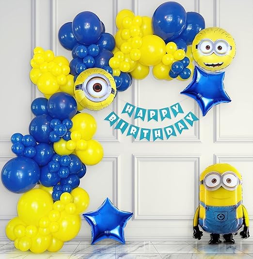 Minion Theme Birthday Decoration Kit –Set of 68 Pcs