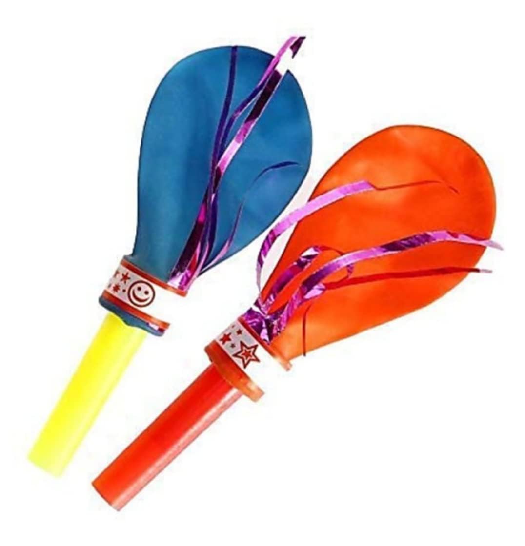 Balloon Blow Whistle Set – Fun Party Blowers with Balloons (Pack of 15)