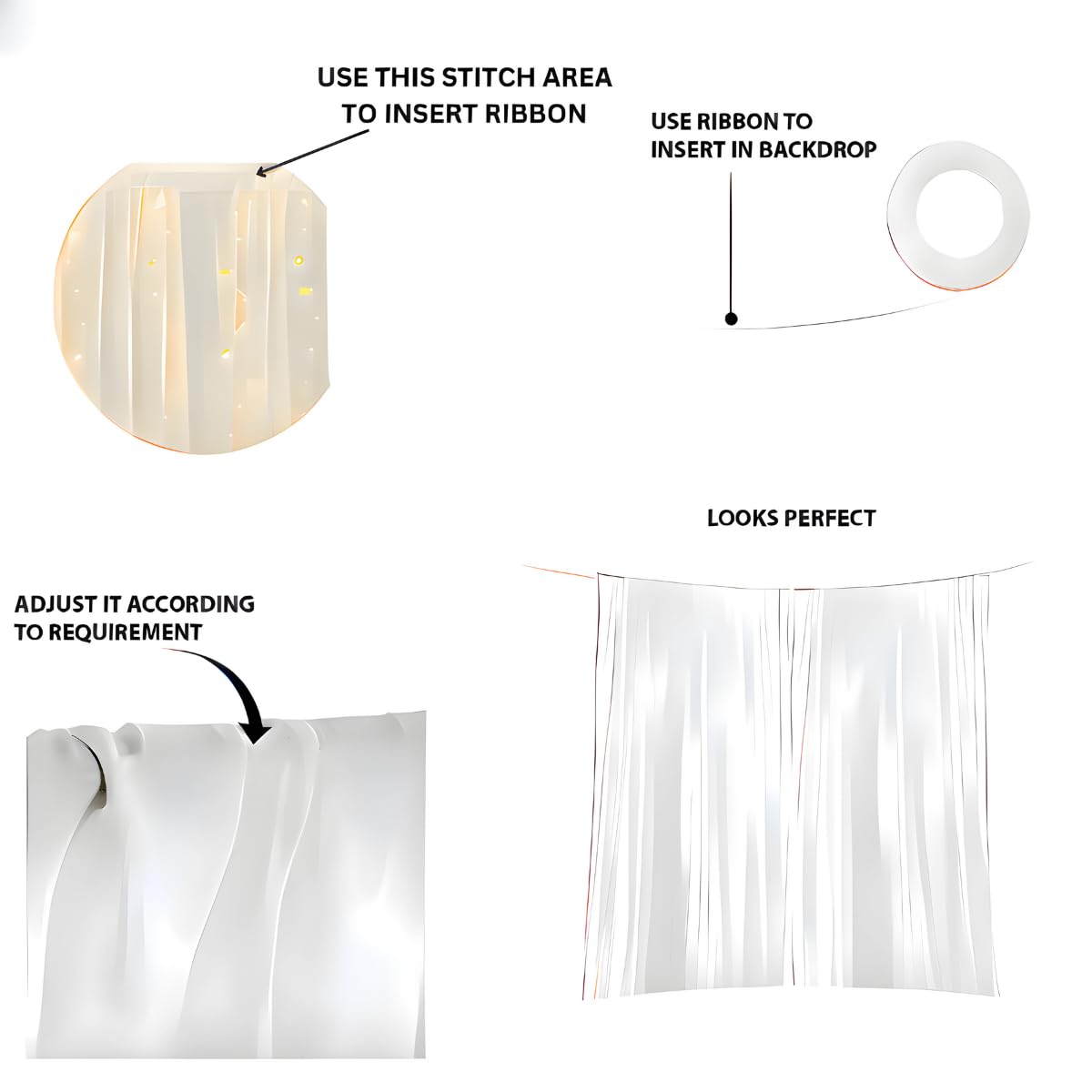 38 Pc Romantic Bedroom Decoration - Love Decoration Kit