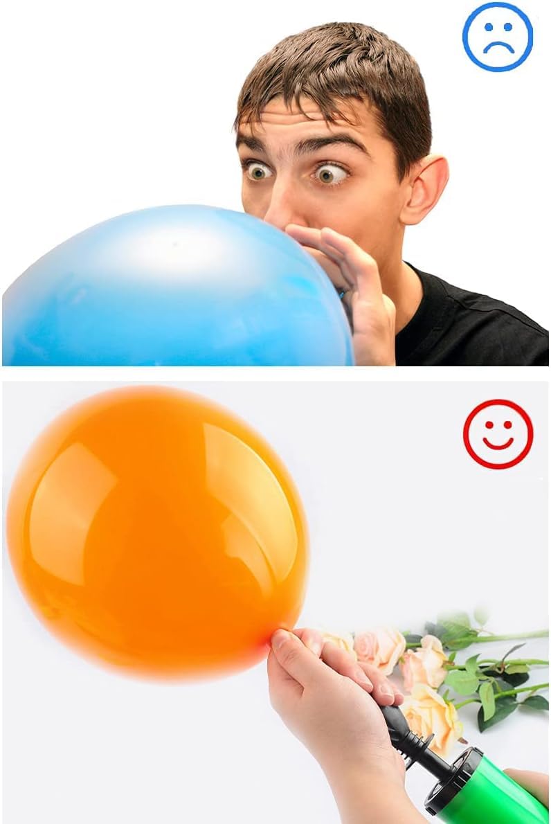 Air Balloon Pump with Glue dot and Balloon Arch Strip for Foil Balloons