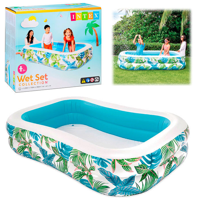 90 x 60 x 19 inches Tropical Swim Center Family Pool 7.5 feet