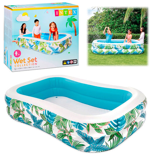 90 x 60 x 19 inches Tropical Swim Center Family Pool 7.5 feet