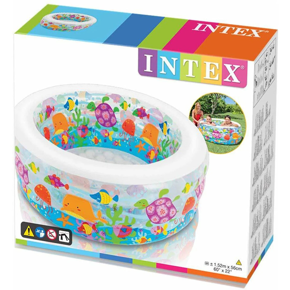 60" x 22" Aquarium Round Pool 22 inches hieght (5 feet)
