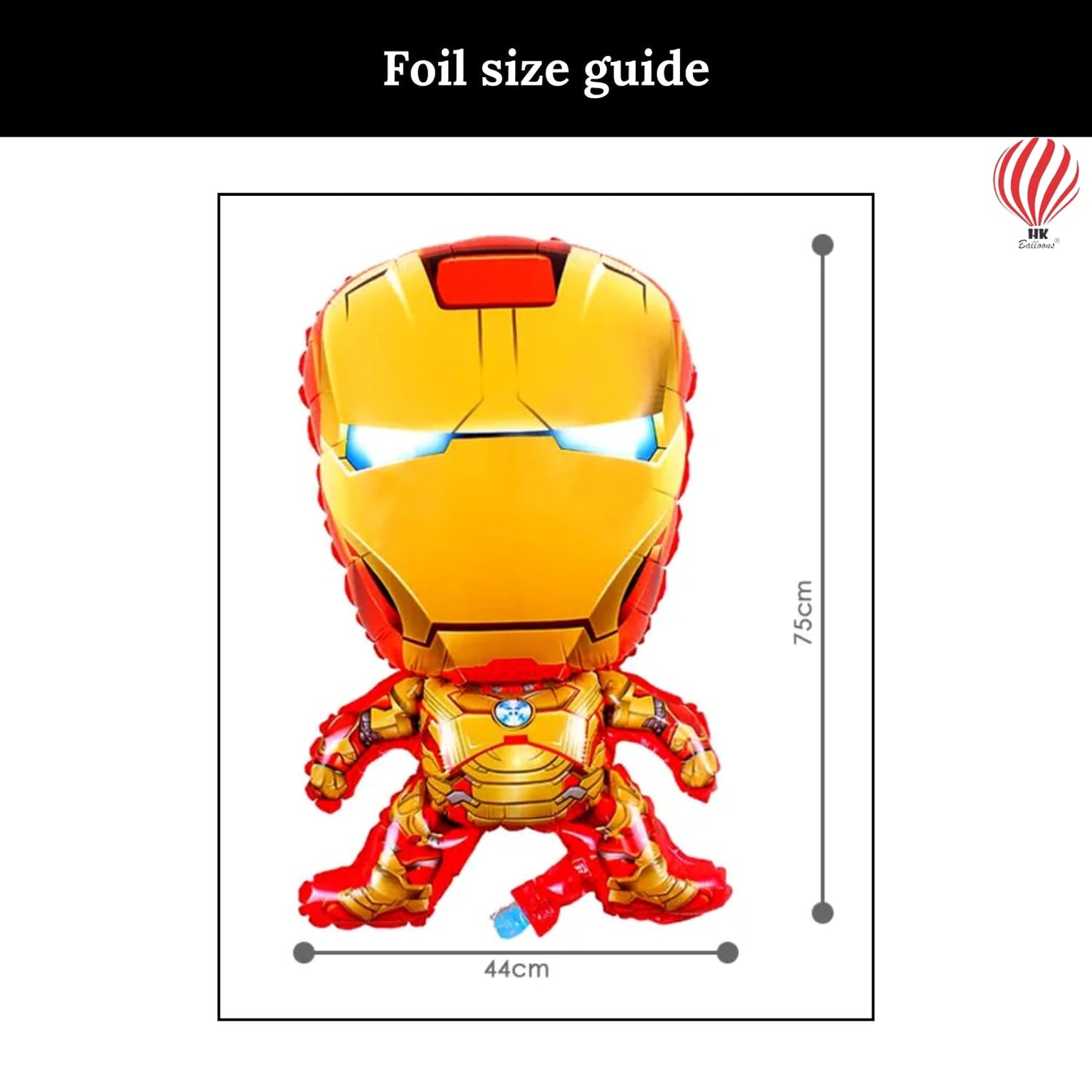 48Pcs Iron Man Theme Birthday Party Decoration Birthday Balloons for Decoration