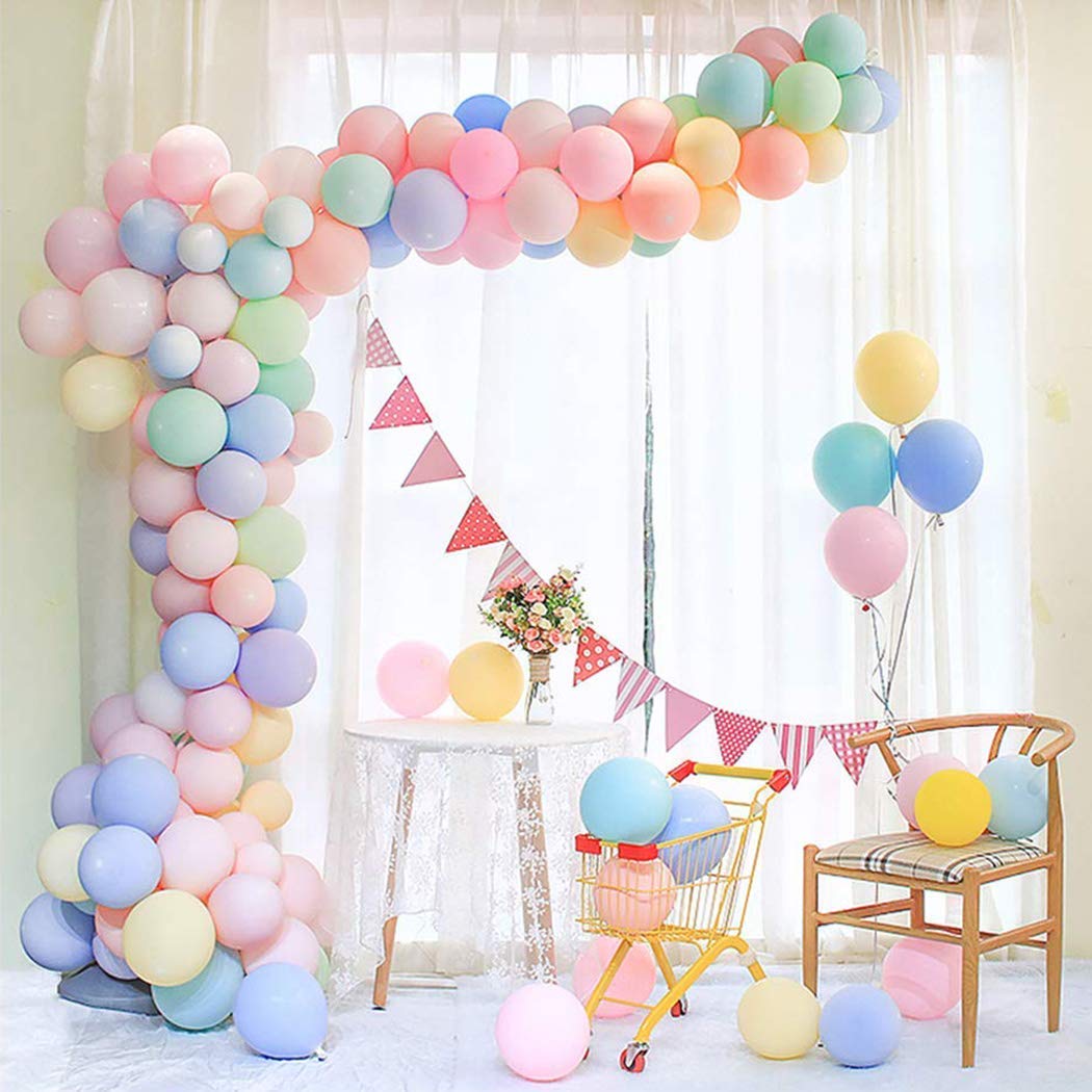Pastel Latex Balloons 10 Inches (Pack of 20) Multi and single color