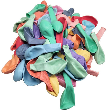 Pastel Latex Balloons 10 Inches (Pack of 50) Multi and single color
