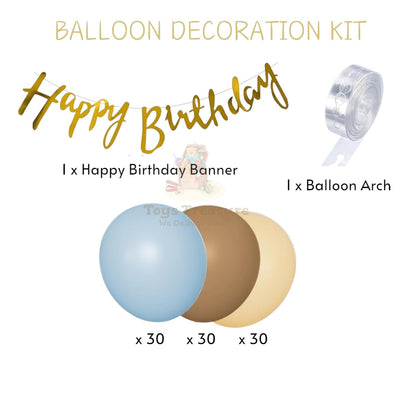 Happy Birthday Decoration Items 92 Pcs Birthday Decoration Kit,