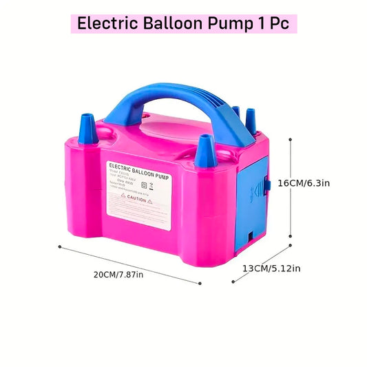 Electric Air Balloon Pump Machine Dual Nozzle 220V