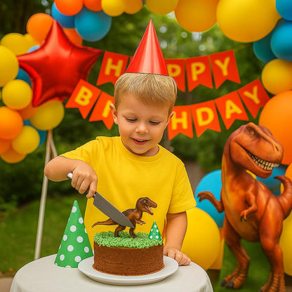 Happy Birthday Decoration Items For Boys- 60 Pcs Combo