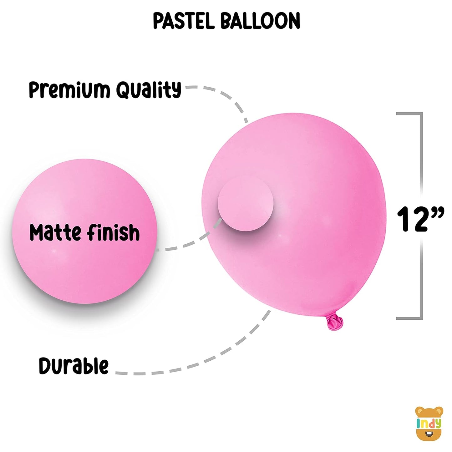 Set Of 35 Pcs Baby Girl Balloon For Kids New Born Baby Theme