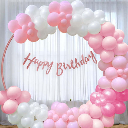 Birthday Decoration Kit for Girl - Set of 62 Pcs