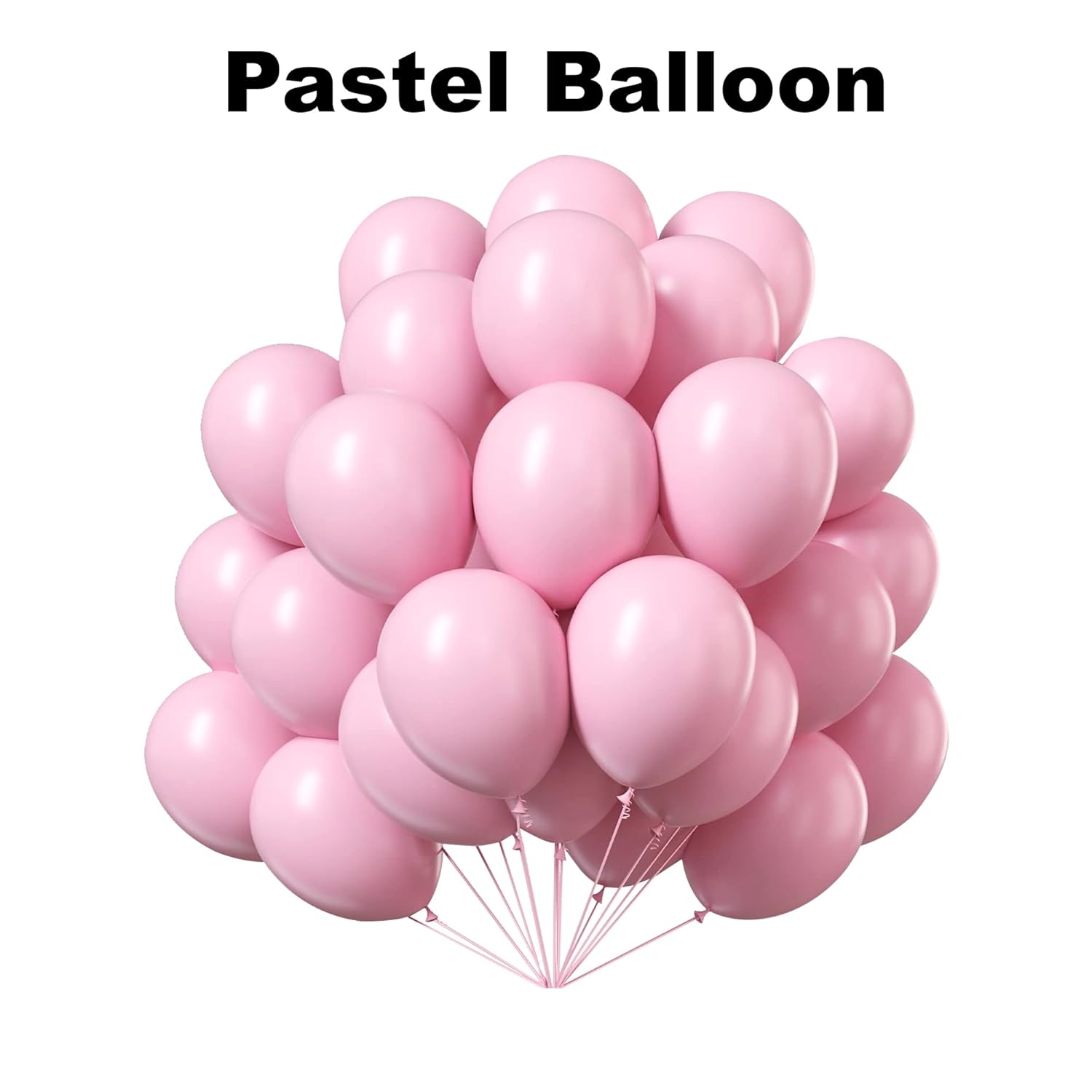 CRAZYKART Pink Shark Theme Birthday Party Decoration Kit - 111 Pcs Balloon Combo