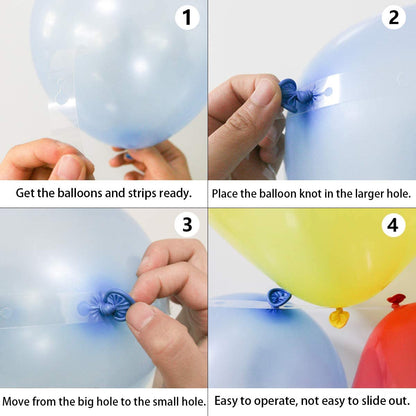 Metallic Pink & Blue Birthday Balloon Decoration Kit – 60 Pcs Combo