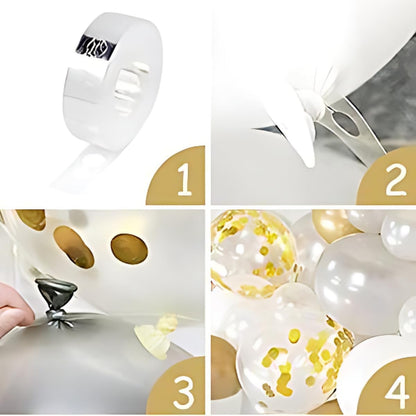 Luxury Black & Gold Birthday Decoration Kit – Set of 69 Pcs