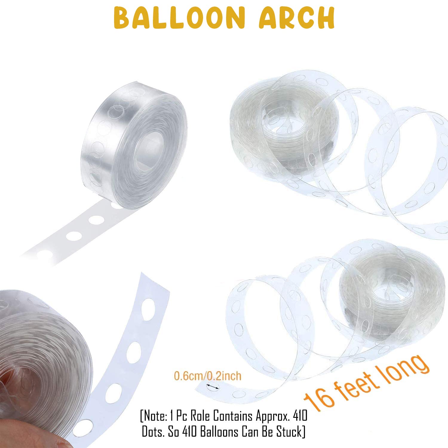 Party Propz 53-Piece Rainbow Birthday Kit: Balloons, Banner, Arch Decor